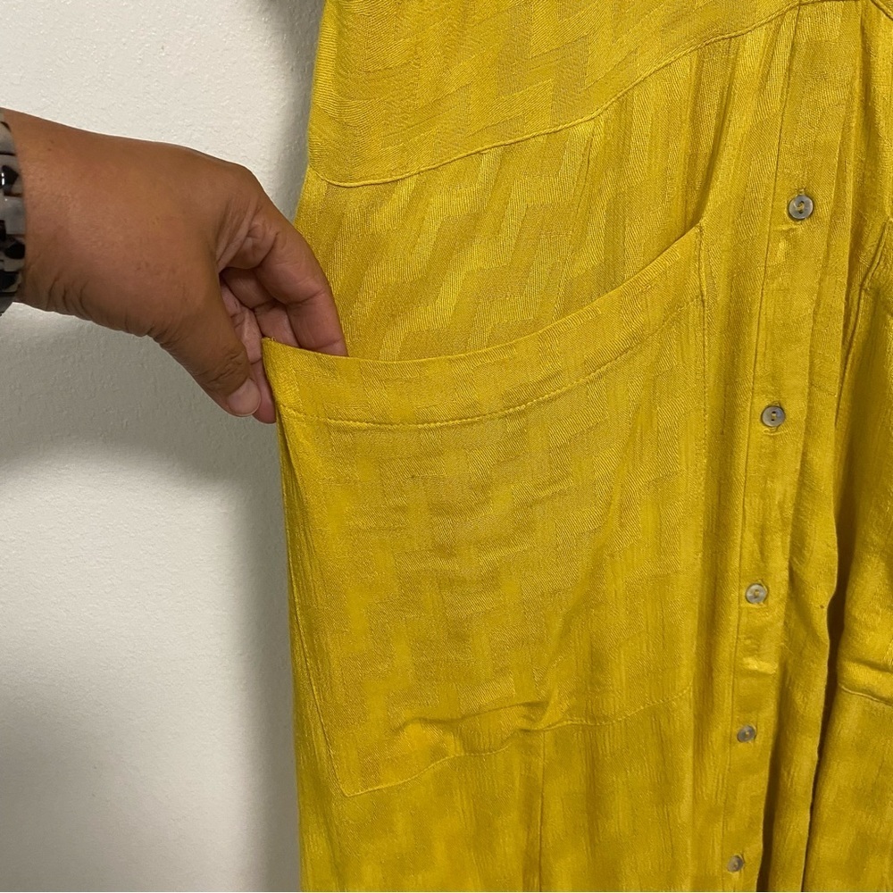 Free People Love to Love You Self-Tie Dress Size Medium - Picture 7 of 15